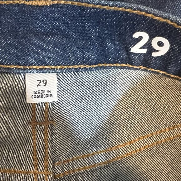 J. Crew women’s Jeans Billi Demi Boot Crop Size 29 Mid Rise Blue Kicked Leg - Picture 12 of 16